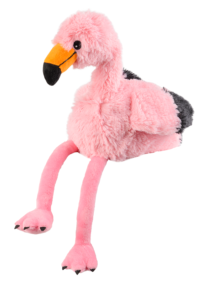 Värmenallen Flamingon Flora (micronalle) säljs på Nalleriet.se